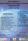 Winter School on Control,Stability and Singularity Formation in Nonlinear PDEs